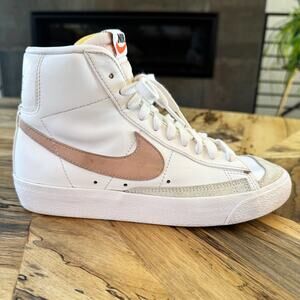 Nike Blazer Mid '77 Vintage Style White and Pink Oxford CZ1055-118 Women’s 6.5
